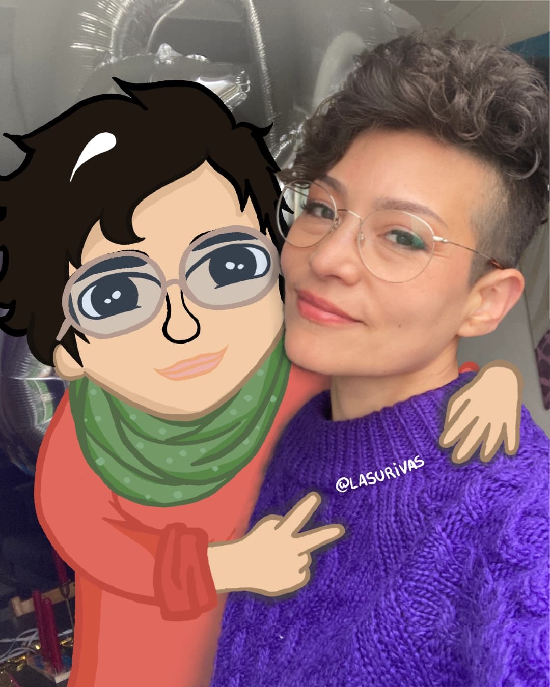 Portraet Illustration von Surivas